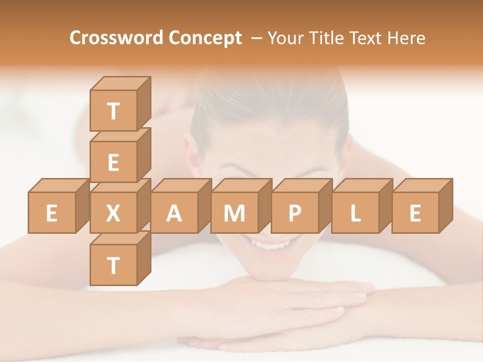 Resort Isolated Beauty PowerPoint Template