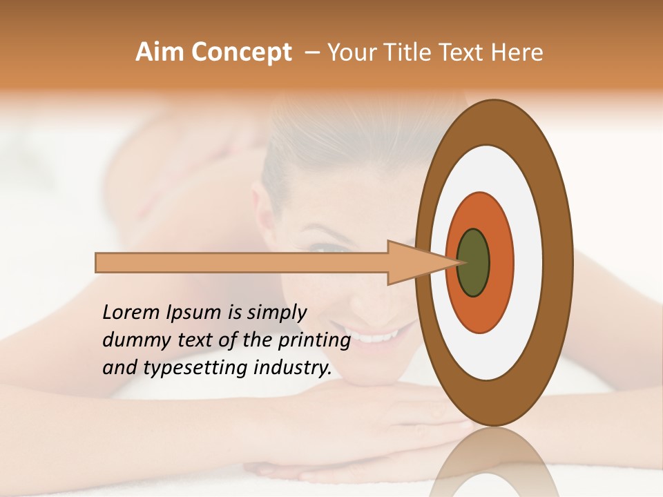 Resort Isolated Beauty PowerPoint Template