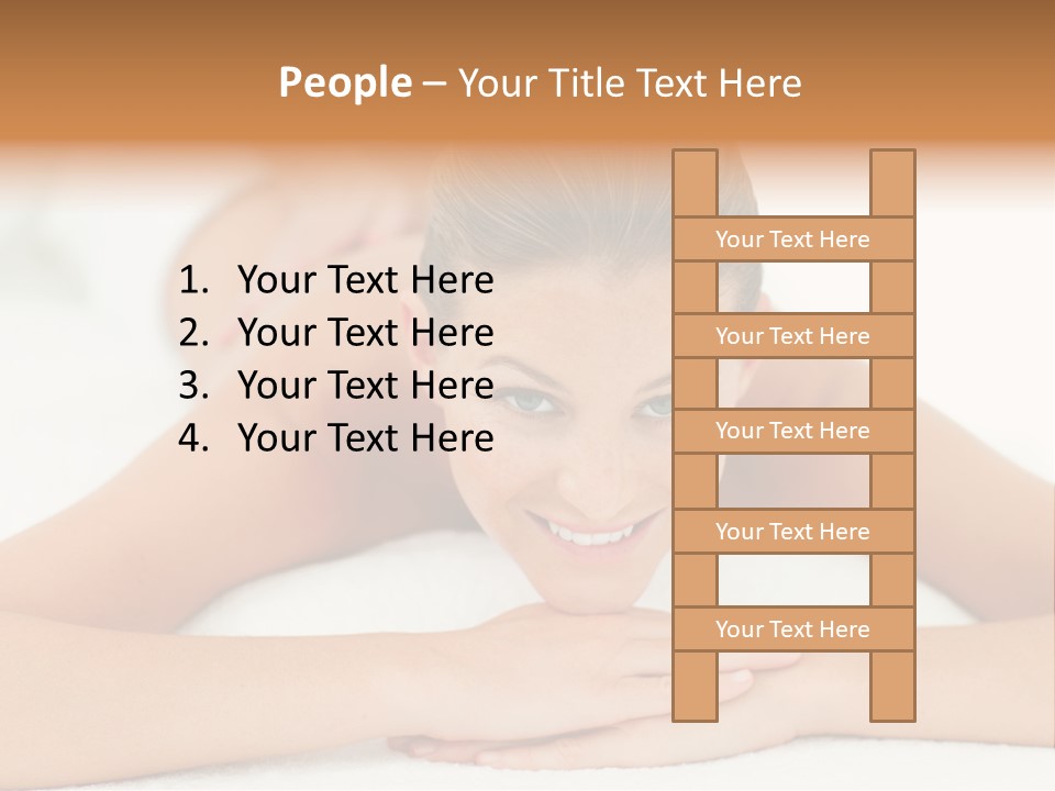 Resort Isolated Beauty PowerPoint Template