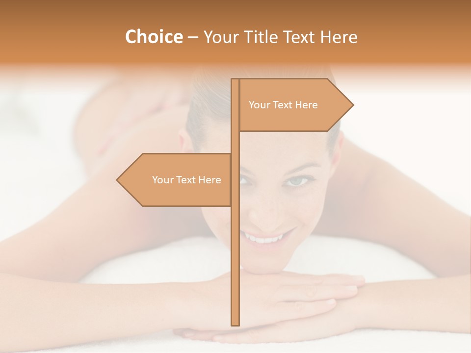 Resort Isolated Beauty PowerPoint Template