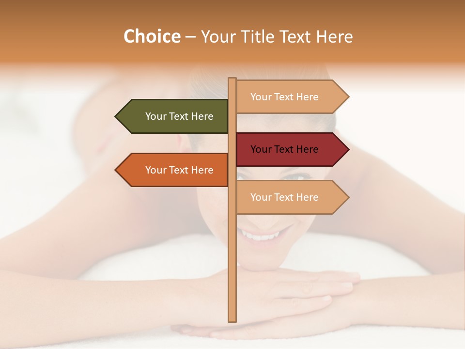 Resort Isolated Beauty PowerPoint Template