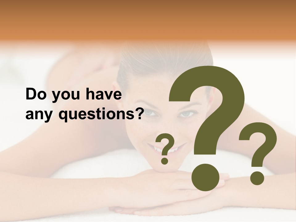 Resort Isolated Beauty PowerPoint Template