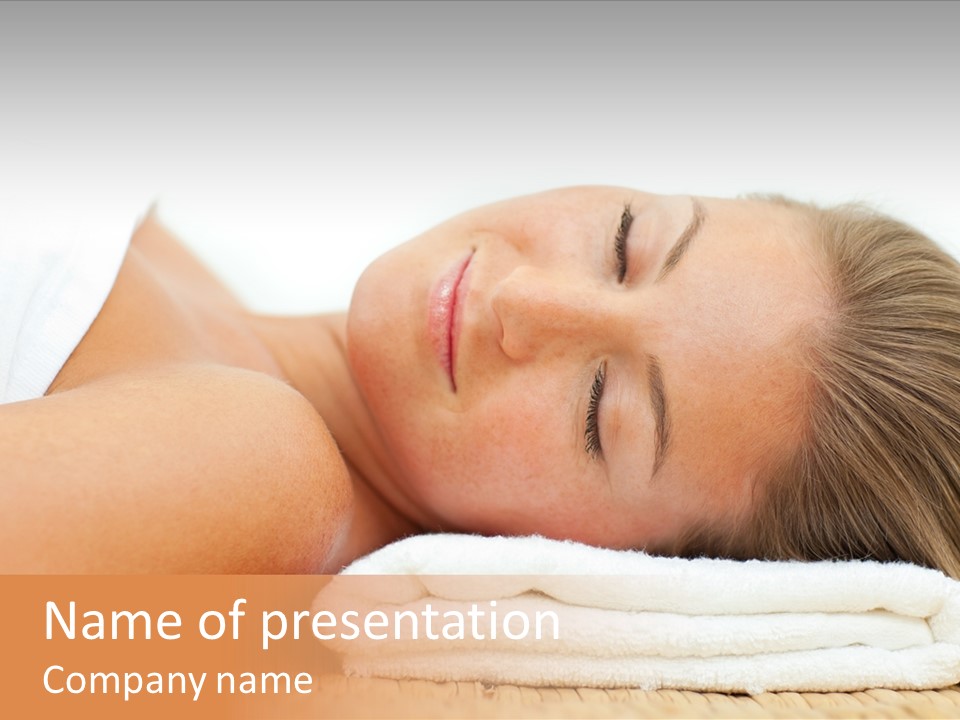 Relax Luxury Treatment PowerPoint Template