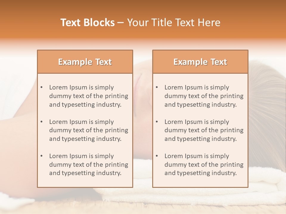 Relax Luxury Treatment PowerPoint Template