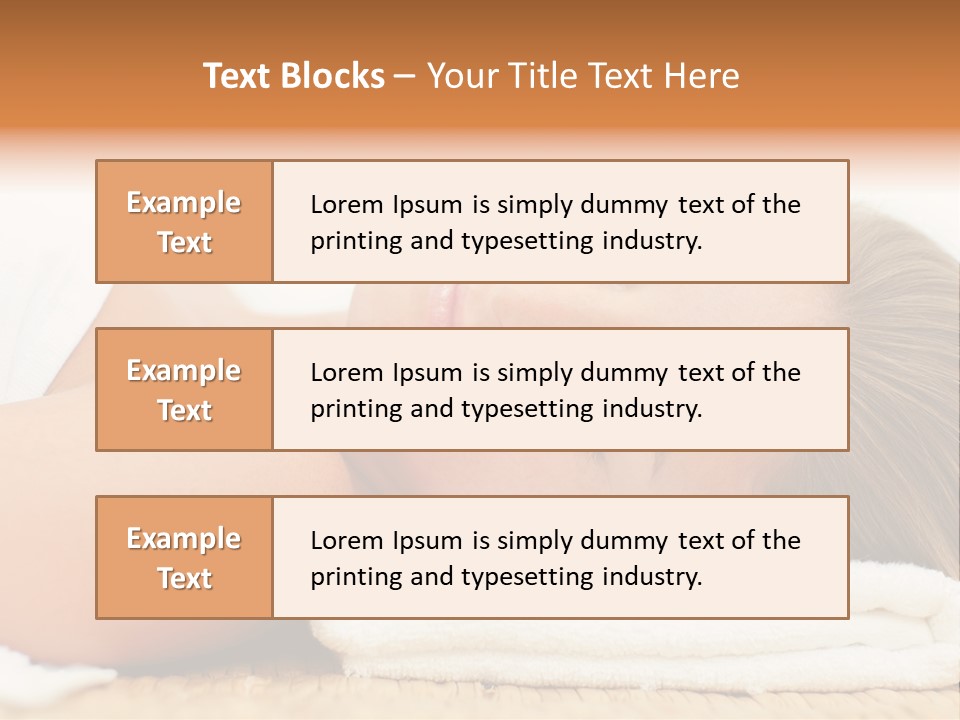 Relax Luxury Treatment PowerPoint Template