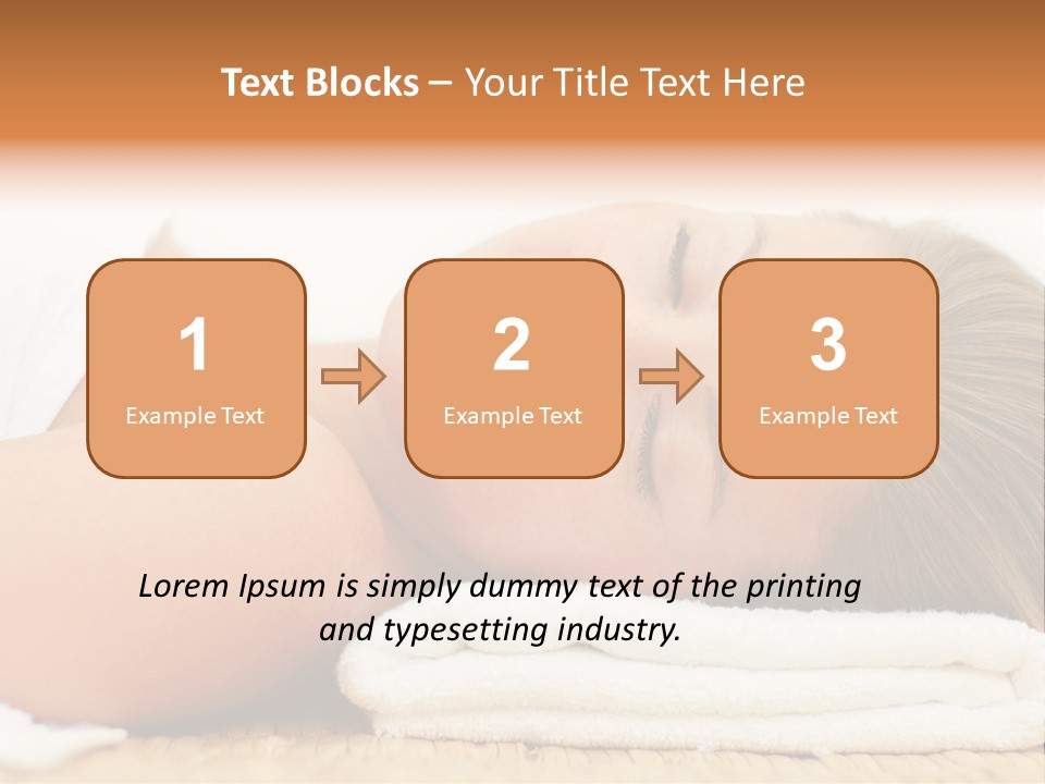 Relax Luxury Treatment PowerPoint Template