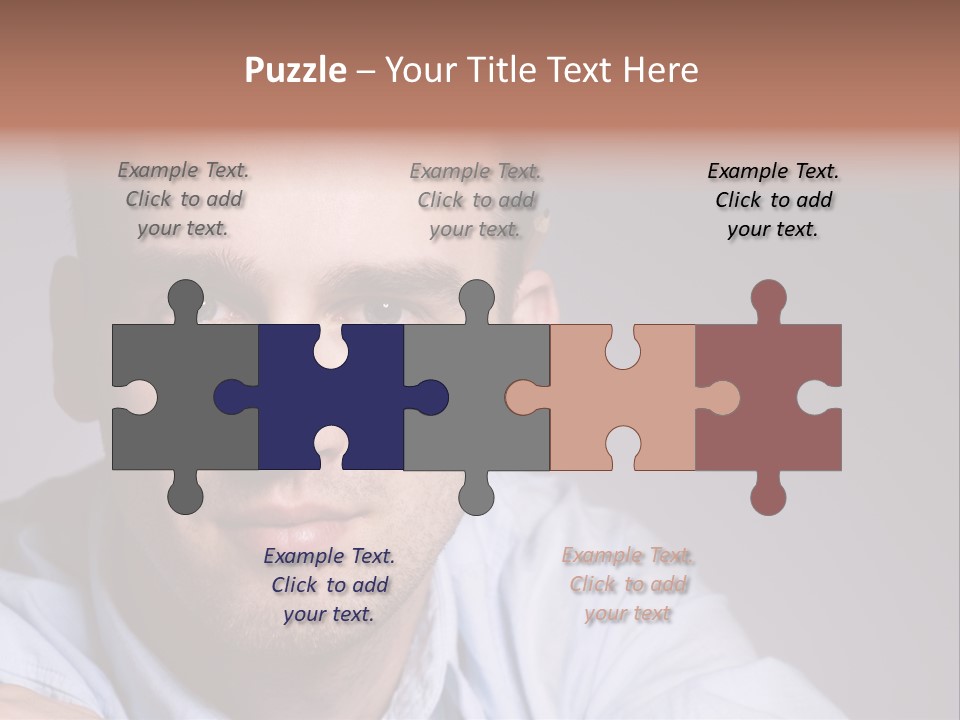 Ear Studio Blue PowerPoint Template