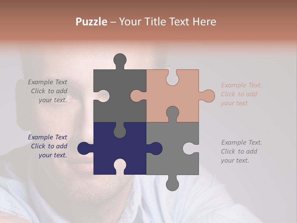 Ear Studio Blue PowerPoint Template