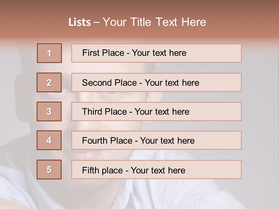 Ear Studio Blue PowerPoint Template