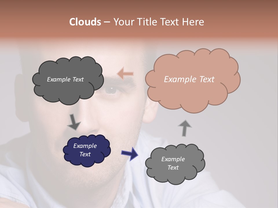 Ear Studio Blue PowerPoint Template