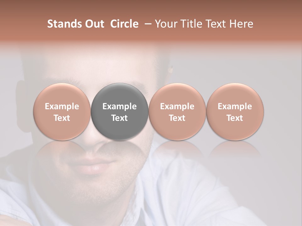 Ear Studio Blue PowerPoint Template