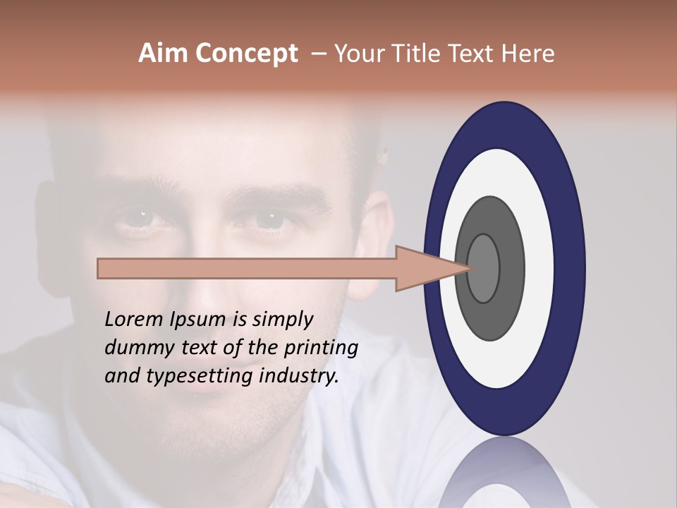 Ear Studio Blue PowerPoint Template