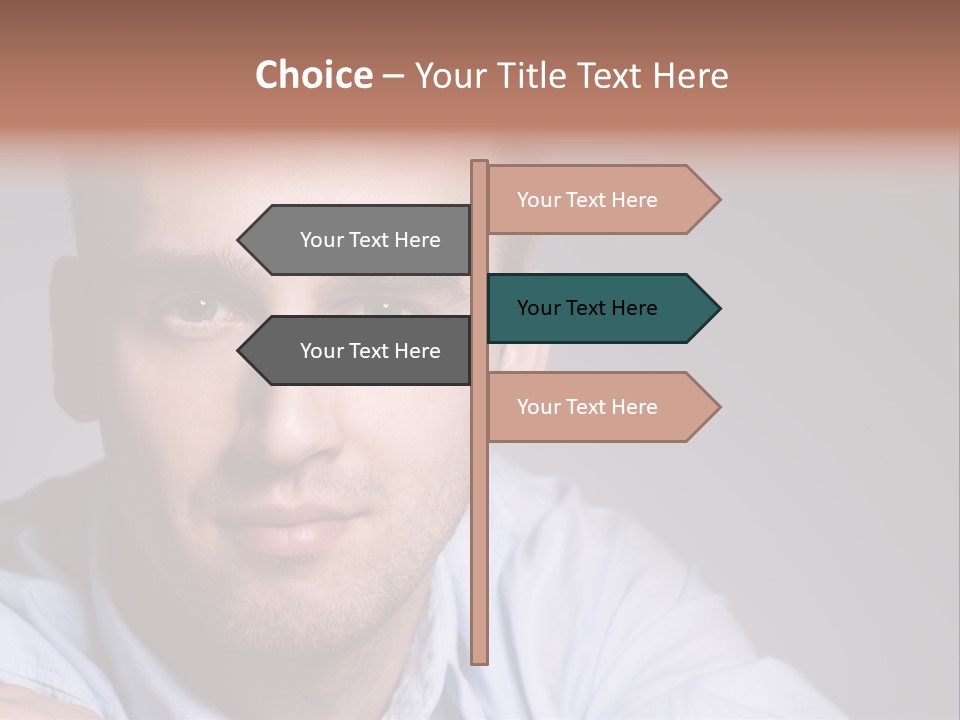 Ear Studio Blue PowerPoint Template