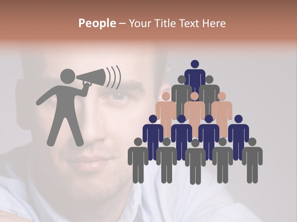 Ear Studio Blue PowerPoint Template