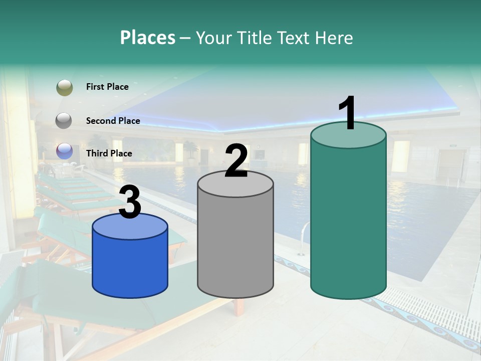 Vacation Bright Peaceful PowerPoint Template