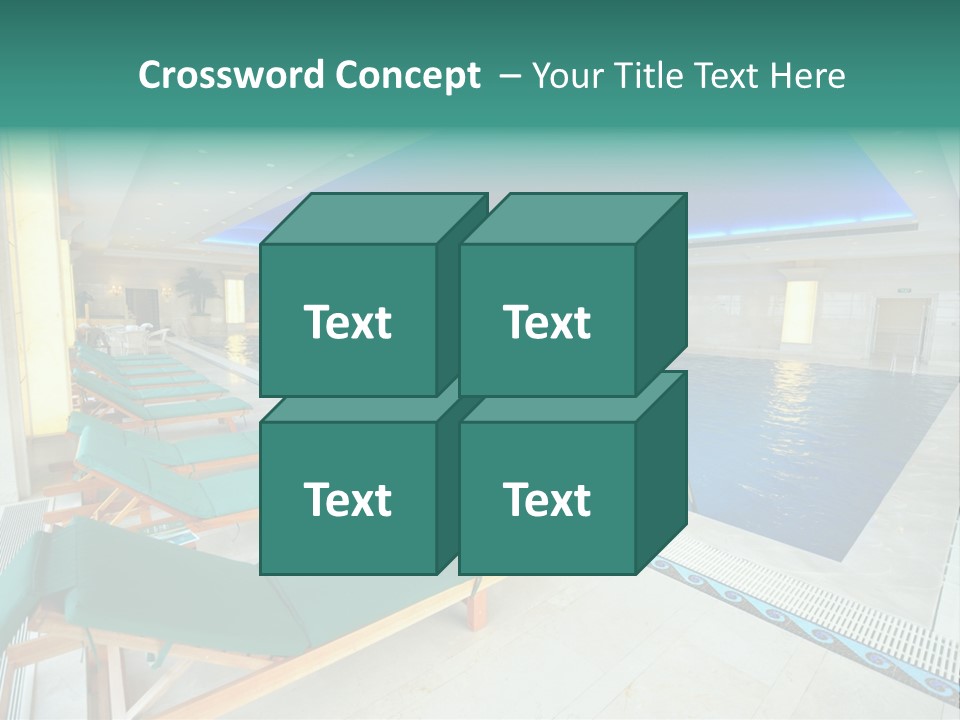 Vacation Bright Peaceful PowerPoint Template