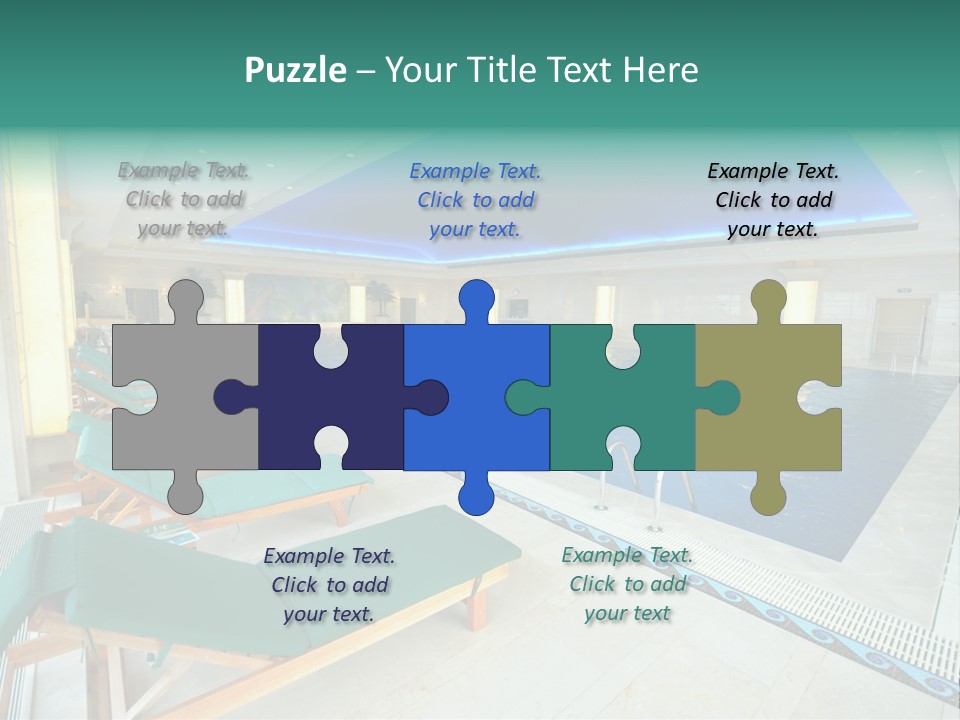 Vacation Bright Peaceful PowerPoint Template