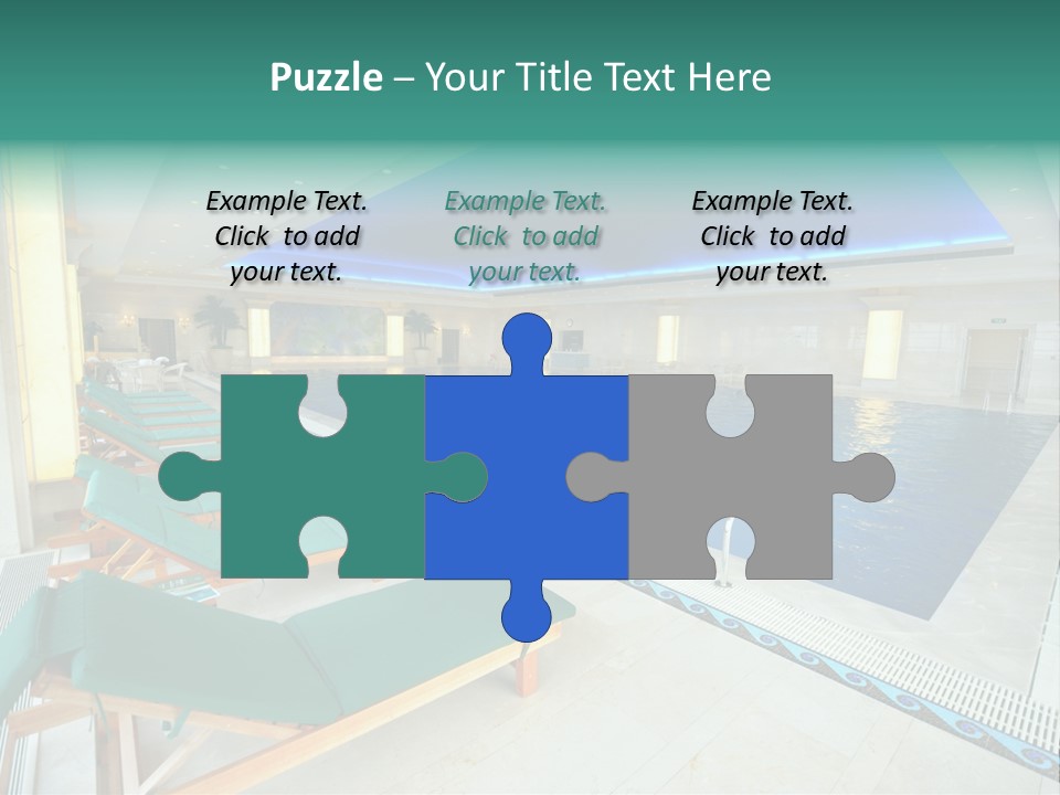 Vacation Bright Peaceful PowerPoint Template