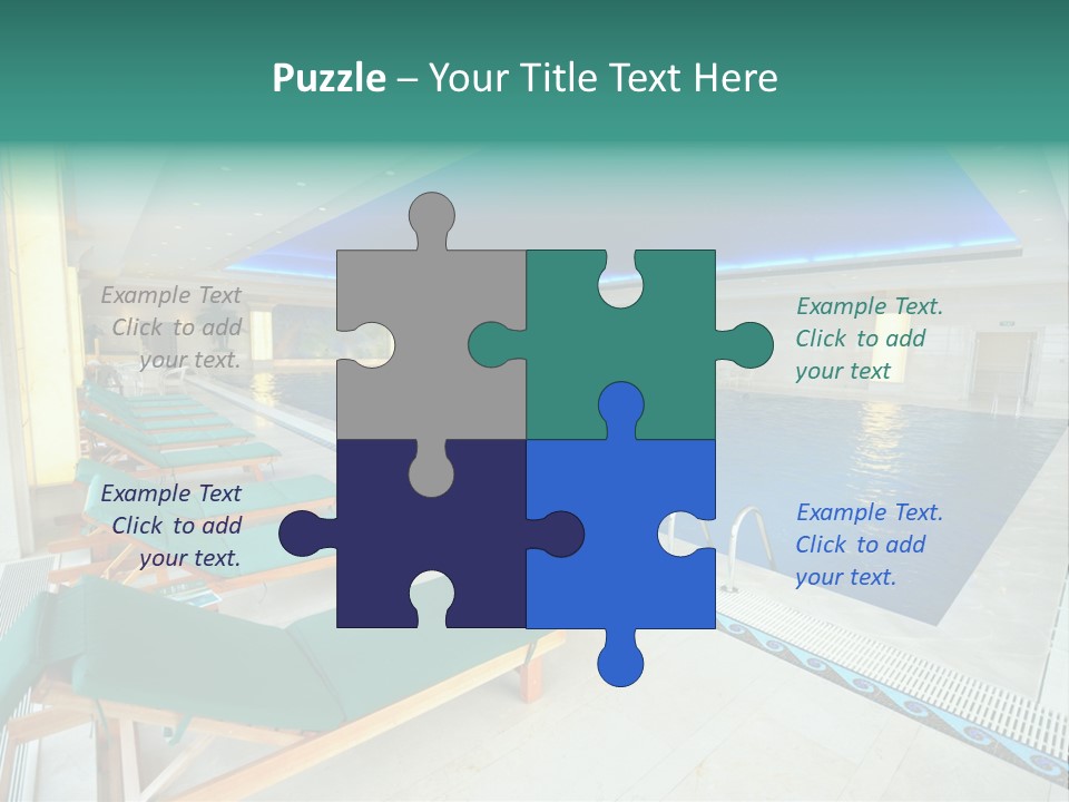 Vacation Bright Peaceful PowerPoint Template