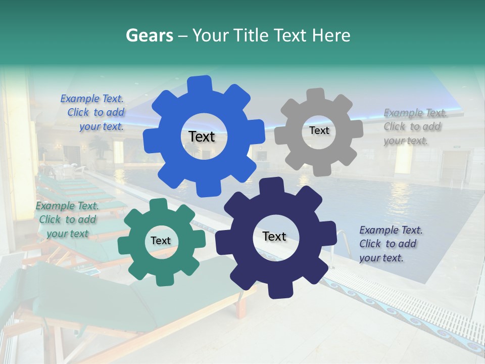 Vacation Bright Peaceful PowerPoint Template