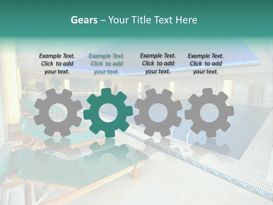 Vacation Bright Peaceful PowerPoint Template