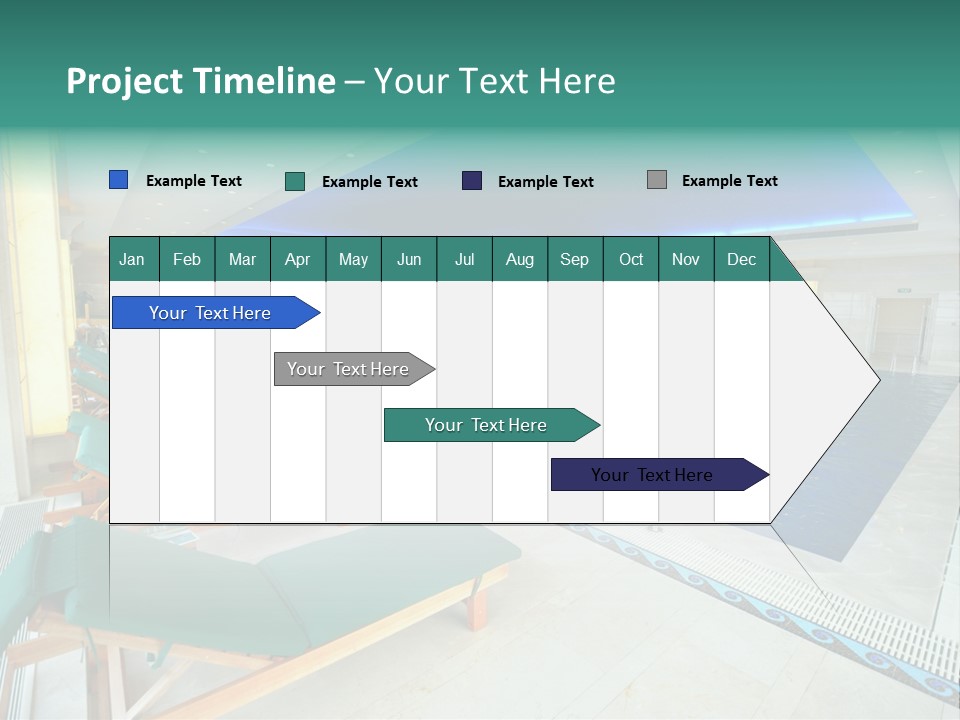 Vacation Bright Peaceful PowerPoint Template