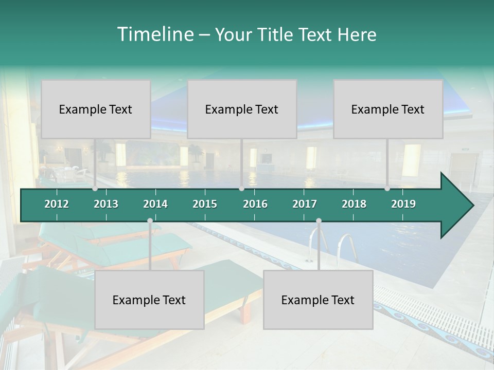 Vacation Bright Peaceful PowerPoint Template