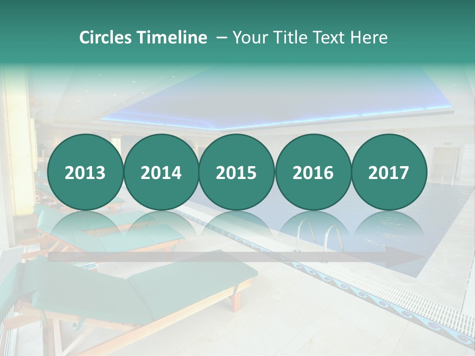 Vacation Bright Peaceful PowerPoint Template