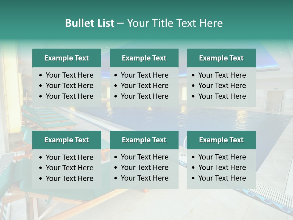 Vacation Bright Peaceful PowerPoint Template