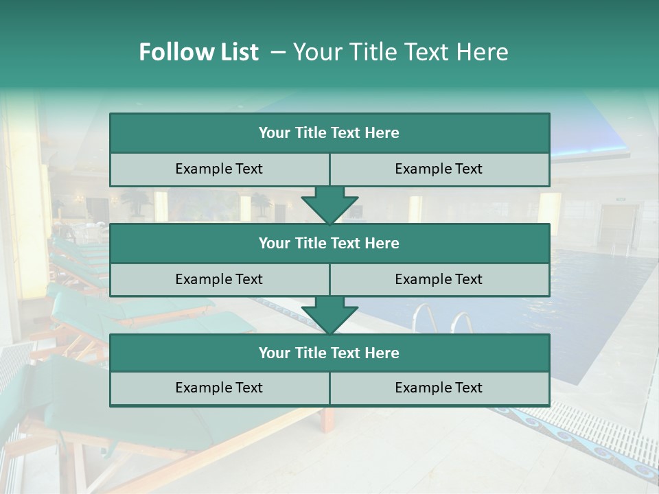 Vacation Bright Peaceful PowerPoint Template