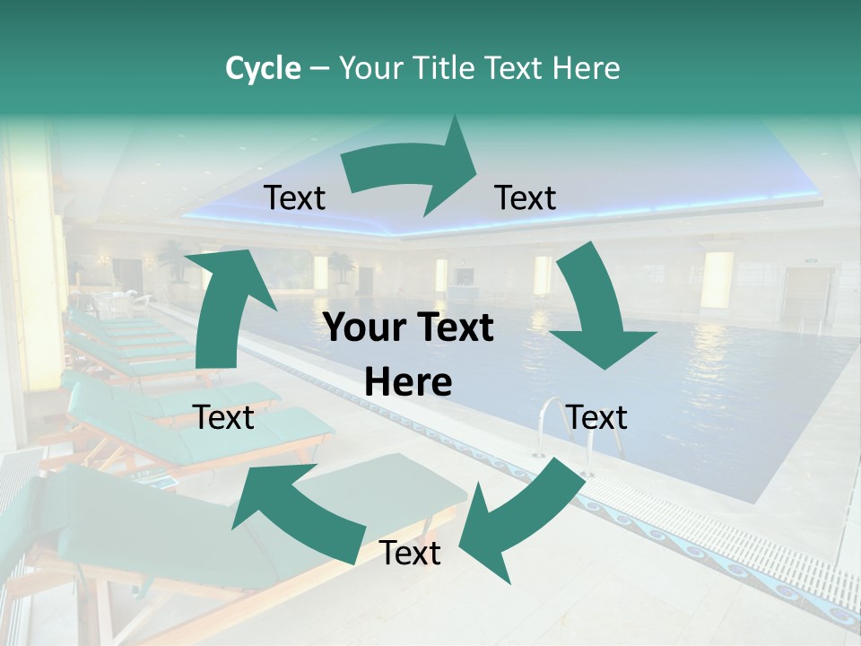 Vacation Bright Peaceful PowerPoint Template