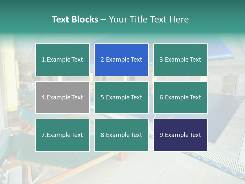 Vacation Bright Peaceful PowerPoint Template