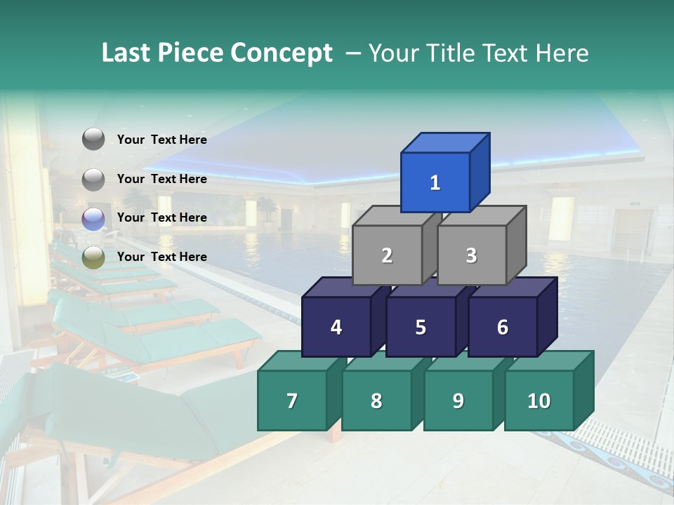 Vacation Bright Peaceful PowerPoint Template