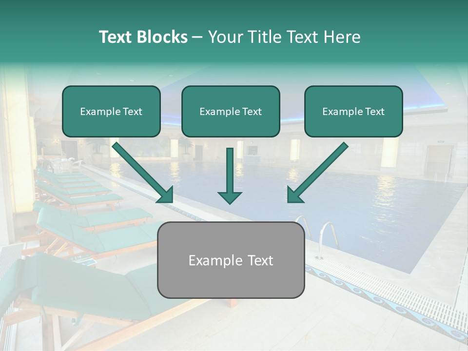 Vacation Bright Peaceful PowerPoint Template