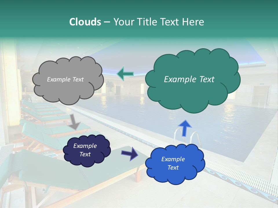 Vacation Bright Peaceful PowerPoint Template