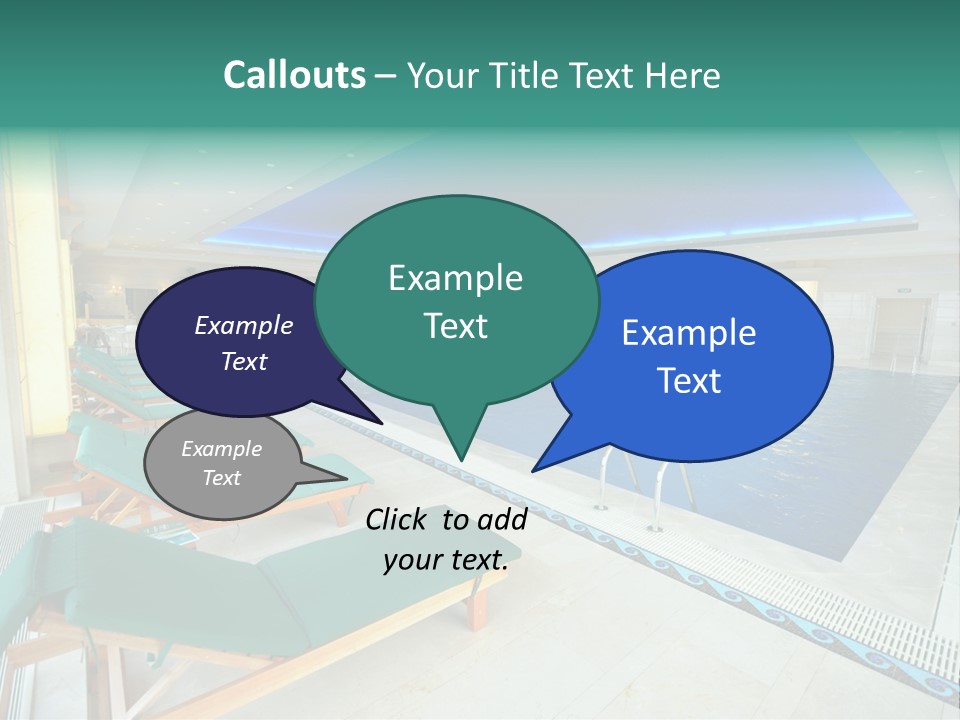 Vacation Bright Peaceful PowerPoint Template
