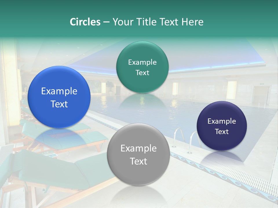 Vacation Bright Peaceful PowerPoint Template