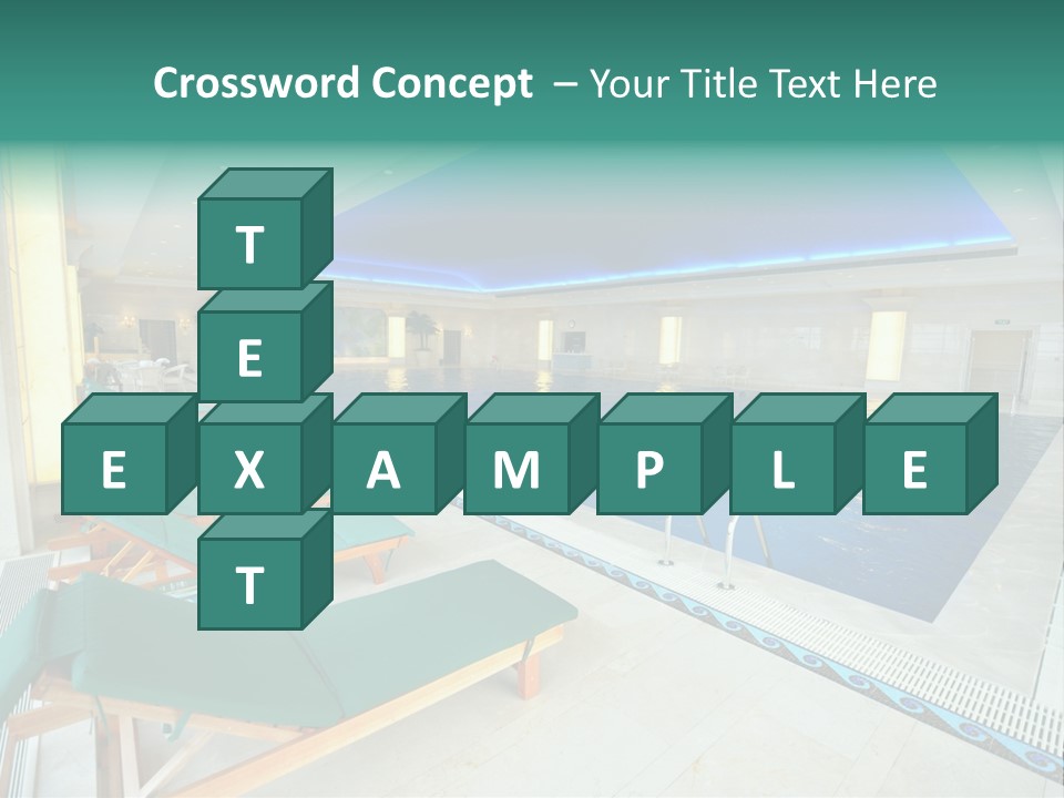 Vacation Bright Peaceful PowerPoint Template