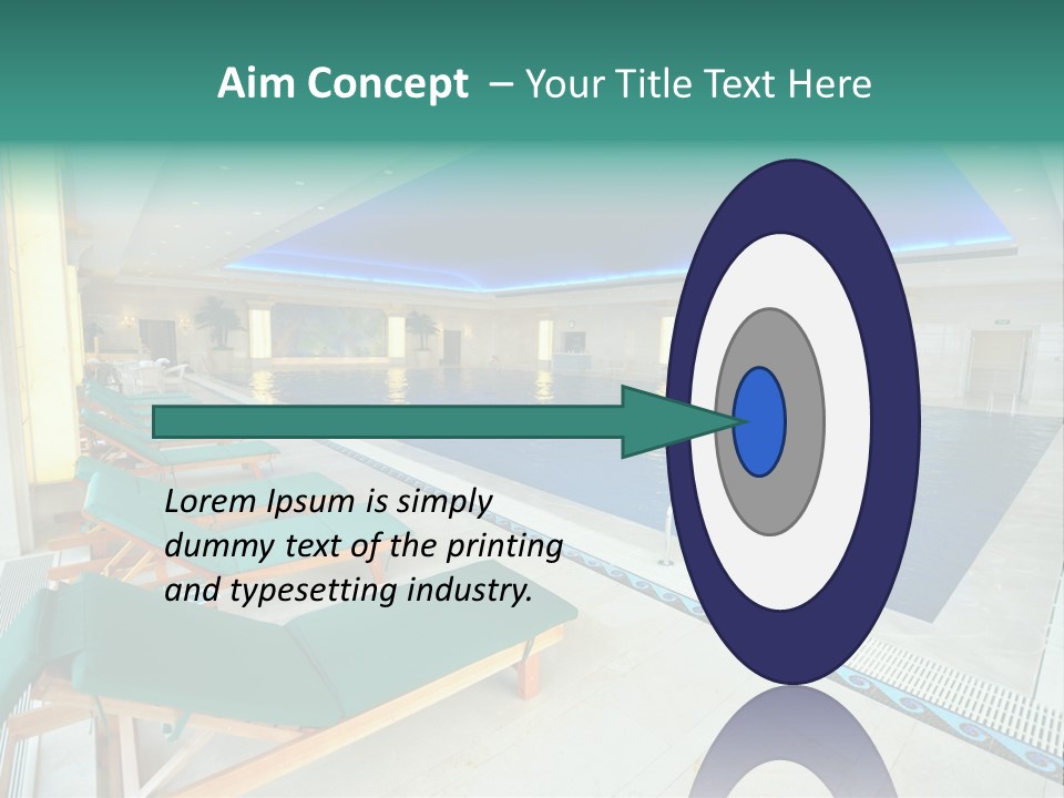 Vacation Bright Peaceful PowerPoint Template