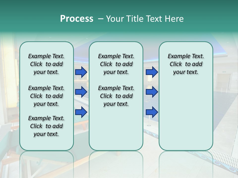 Vacation Bright Peaceful PowerPoint Template