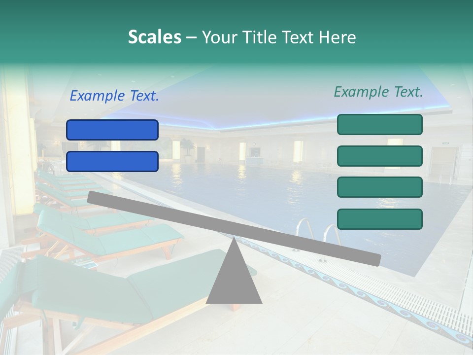 Vacation Bright Peaceful PowerPoint Template