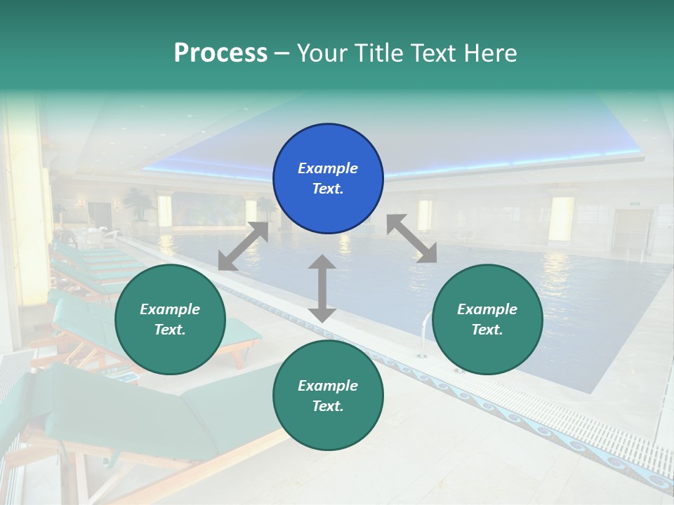 Vacation Bright Peaceful PowerPoint Template