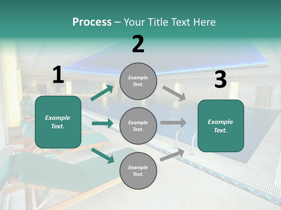 Vacation Bright Peaceful PowerPoint Template