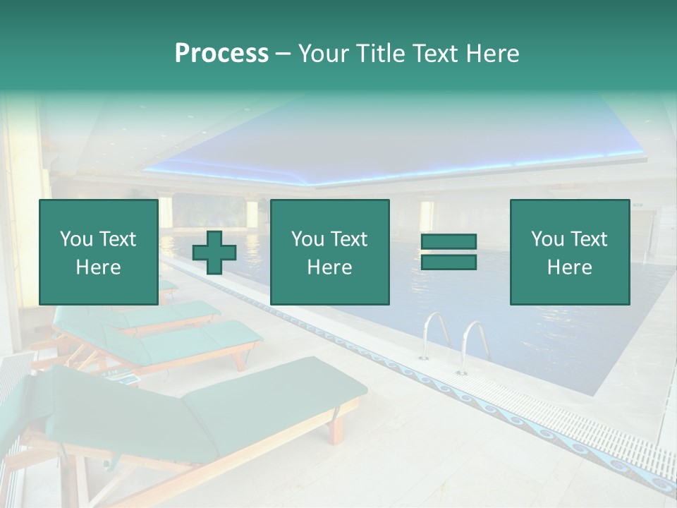 Vacation Bright Peaceful PowerPoint Template