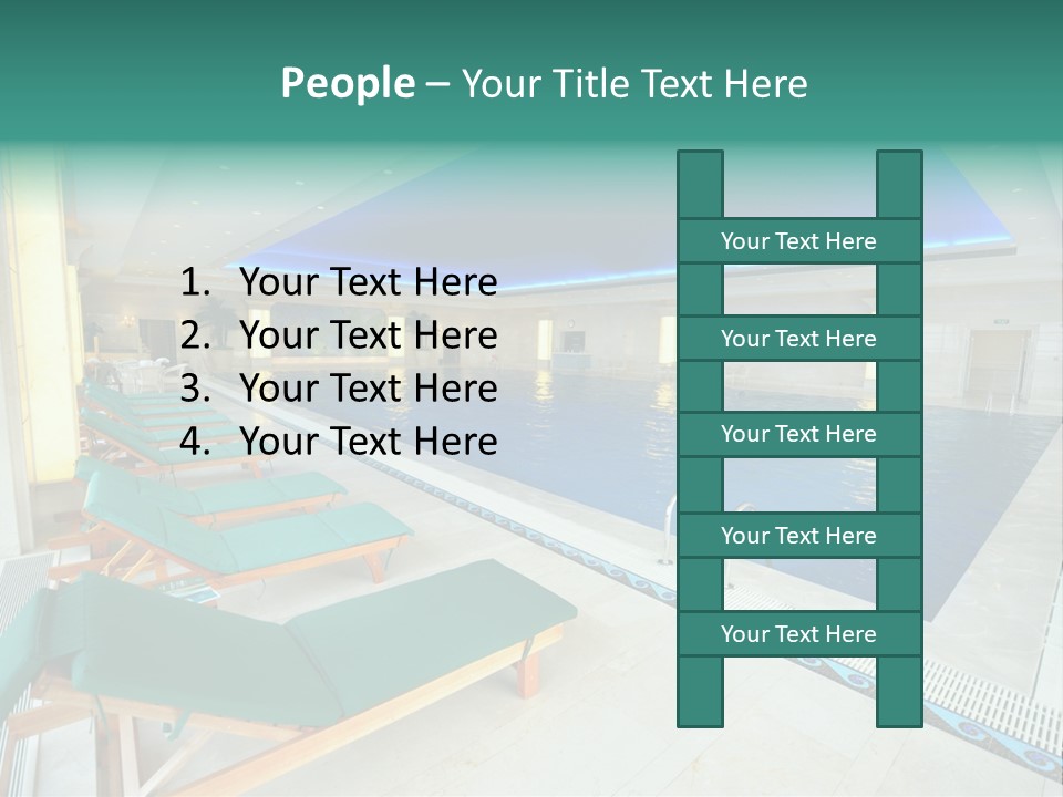 Vacation Bright Peaceful PowerPoint Template