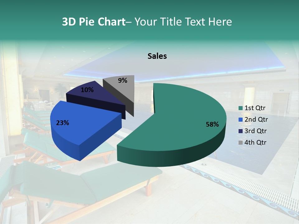 Vacation Bright Peaceful PowerPoint Template