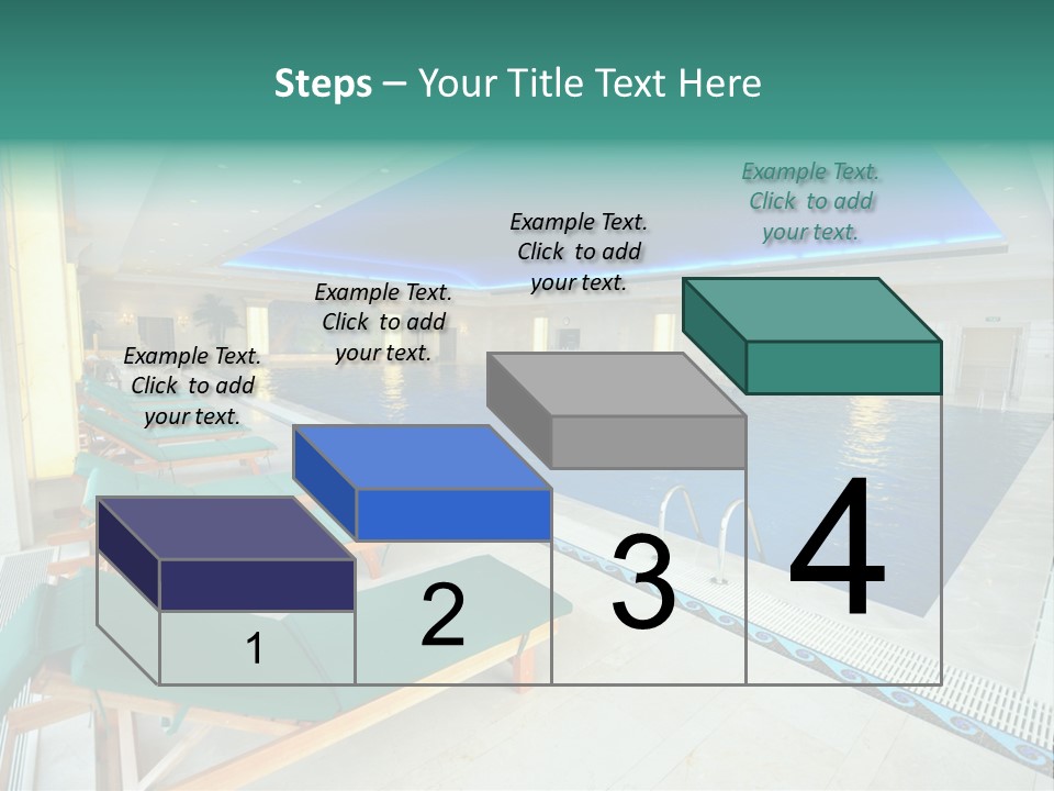 Vacation Bright Peaceful PowerPoint Template