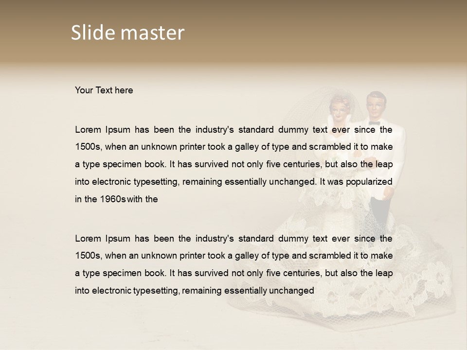 Grungy Background Celebrate PowerPoint Template