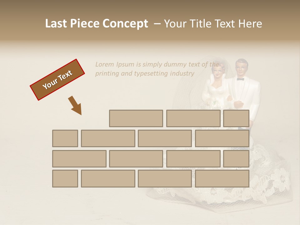 Grungy Background Celebrate PowerPoint Template