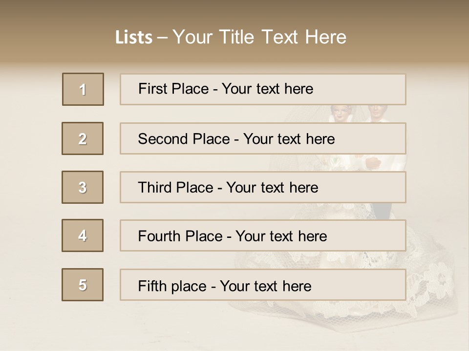 Grungy Background Celebrate PowerPoint Template